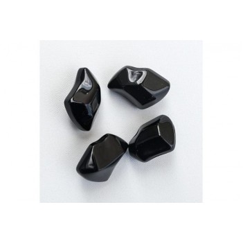 Декоративные камни Fire Glass Кристалл черный (1кг)