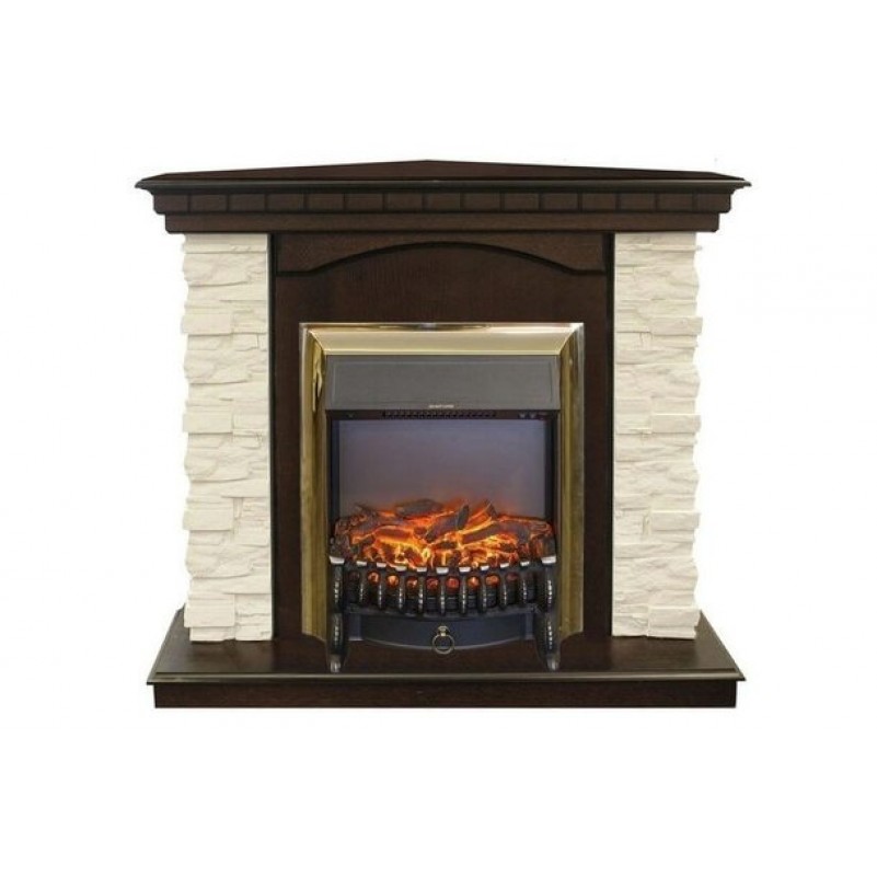 RealFlame - Электрокамин Real-Flame Elford Corner STD/EUG/24/255/HL AO c очагом Fobos s Lux BL/BR