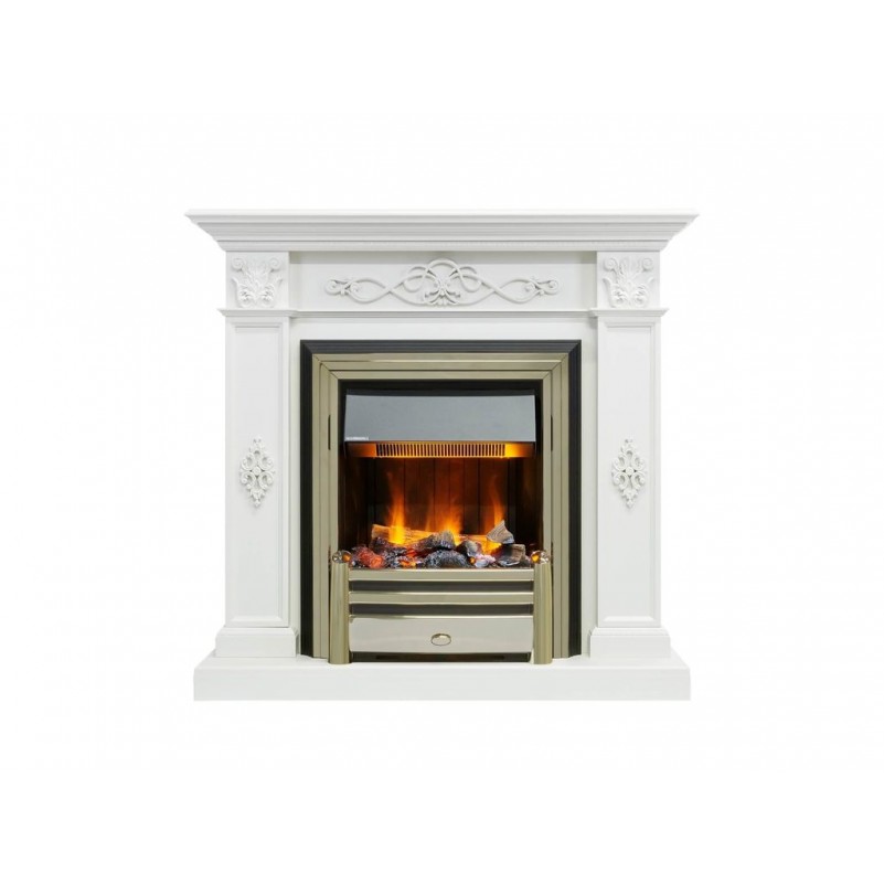 Dimplex (Ирландия) - Электрический камин Dimplex Derby (Old Silver) с очагом Opti-Myst Cavendish