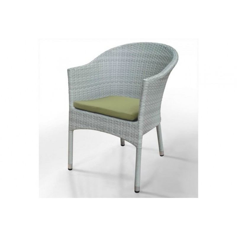 Афина - Плетеное кресло WS2907W White