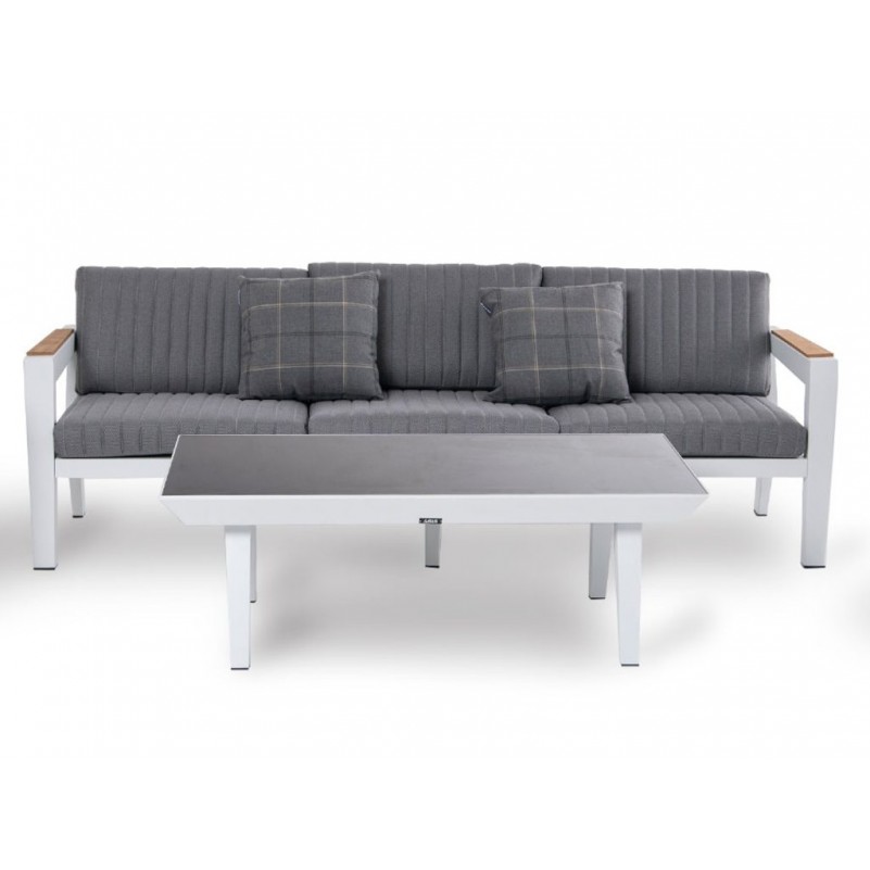 4Sis - Фореста Трехместный диван из алюминия с подушками