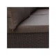 Афина - Плетеный модульный диван YR822BB-Brown/Brown
