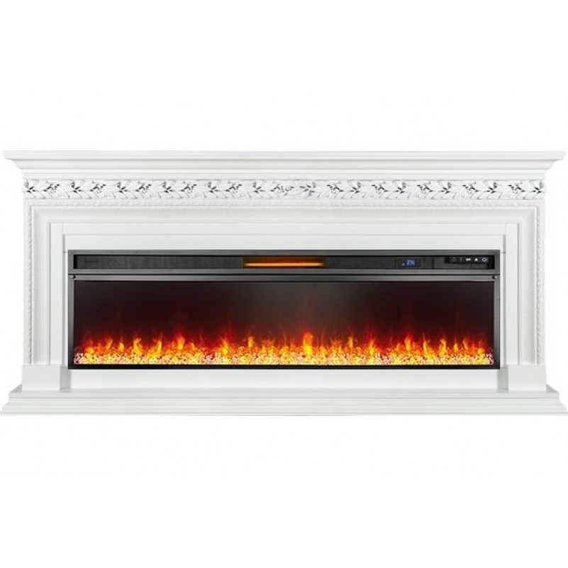 Royal Flame - Каминокомплект Valletta 60 - Белый с очагом Vision 60 LED