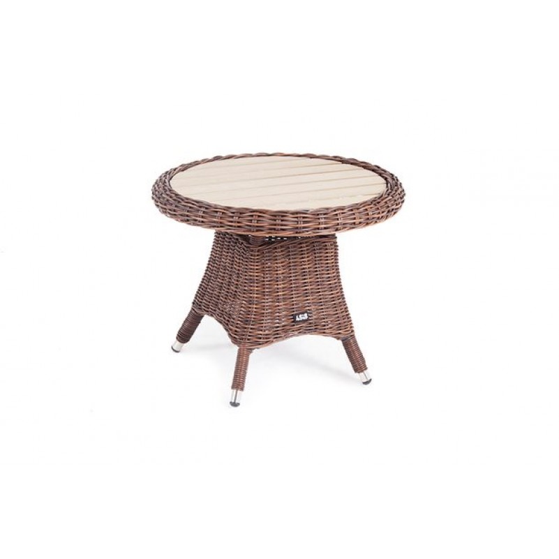4Sis - Равенна кофейный стол из искусственного ротанга, цвет коричневый