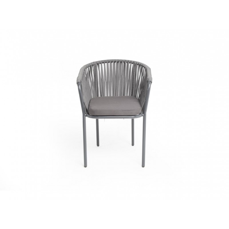 4Sis - Бордо Барный стул из эластичных лент, цвет темно-серый