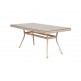 4Sis - Латте плетеный стол из искусственного ротанга, цвет бежевый 160х90см