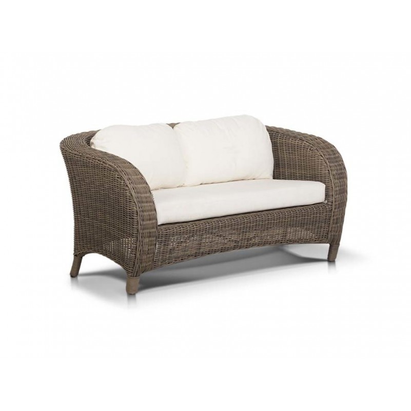 4Sis - Римини диван двухместный серо - коричневый