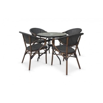 Комплект мебели для кафе TLH-087-D80/D2003S 4Pcs