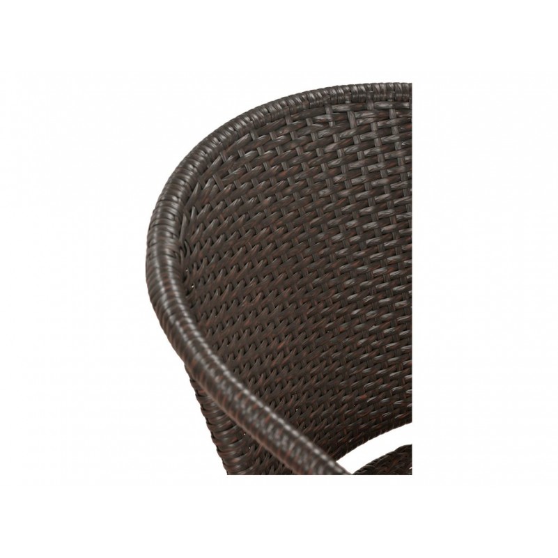 Афина - Комплект плетеной мебели T282ANS/Y137C-W53 Brown 4Pcs