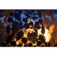 Барбекю (Россия) - Кованая садовая чаша для костра Листья с функцией садового мангала