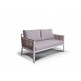 4Sis - Сан Ремо диван плетеный двухместный, каркас из алюминия