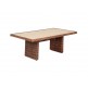 4Sis - Бергамо плетеный обеденный стол, цвет коричневый