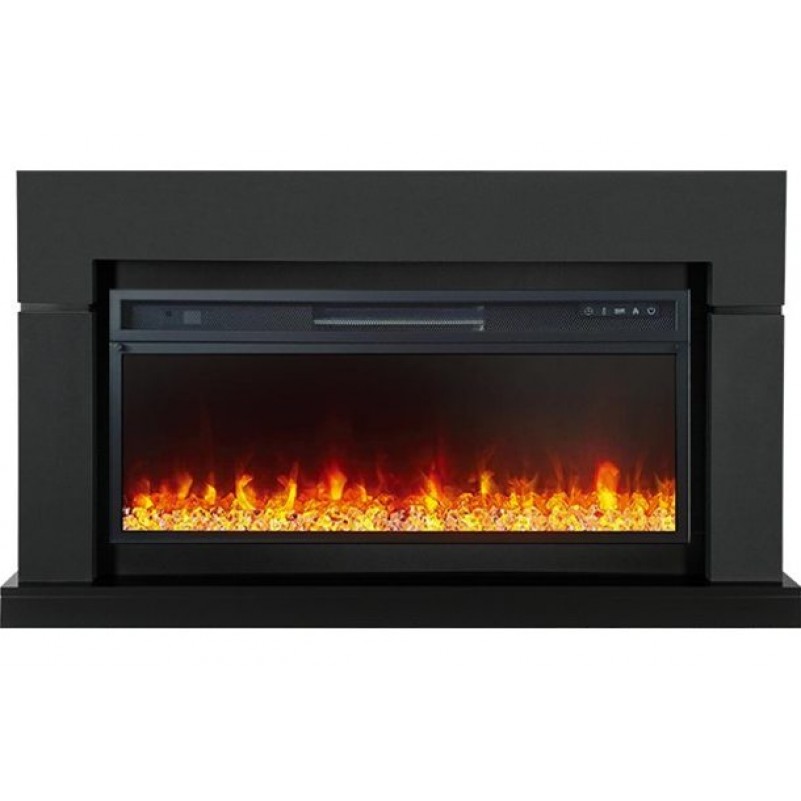 Royal Flame - Каминокомплект Lindos Graphite Grey (Ширина 1470мм) с очагом Vision 42 LED