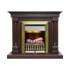 Dimplex (Ирландия) - Каминокомплект Dallas - Темный дуб с очагом Danville Antique Brass FB2