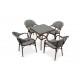 Афина - Комплект мебели T130/C029-TX 70x70 4Pcs