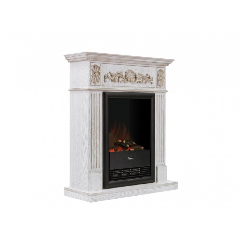 Dimplex (Ирландия) - Электрический камин Dimplex Marseille (белый дуб) с очагом Optiflame Viotta