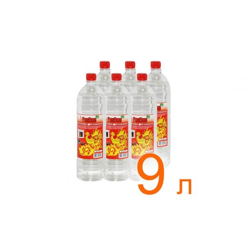FireBird (Россия) - Биотопливо FireBird 9 литров (6 бутылок по 1,5 литра)